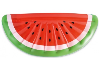 Grande colcho de praia inflvel em forma de melancia