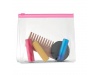 Necessaire de viajem com zper.