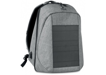 Mochila com carregador solar e porta USB TOKYO SOLAR