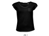 T-SHIRT DECOTE EM V PARA SENHORA CORES MOD WOMEN