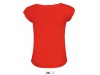 T-SHIRT DECOTE EM V PARA SENHORA CORES MOD WOMEN