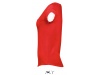T-SHIRT DECOTE EM V PARA SENHORA CORES MOD WOMEN