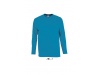T-SHIRT DE GOLA REDONDA E MANGA COMPRIDA PARA HOMEM CORES MONARCH