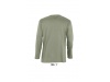 T-SHIRT DE GOLA REDONDA E MANGA COMPRIDA PARA HOMEM CORES MONARCH