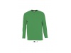 T-SHIRT DE GOLA REDONDA E MANGA COMPRIDA PARA HOMEM CORES MONARCH
