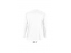 T-SHIRT DE GOLA REDONDA E MANGA COMPRIDA PARA HOMEM BRANCO MONARCH