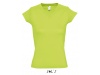 T-SHIRT COM GOLA EM V PARA SENHORA CORES MOON