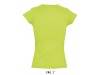 T-SHIRT COM GOLA EM V PARA SENHORA CORES MOON