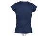 T-SHIRT COM GOLA EM V PARA SENHORA CORES MOON