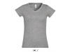 T-SHIRT COM GOLA EM V PARA SENHORA CORES MOON