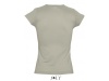 T-SHIRT COM GOLA EM V PARA SENHORA CORES MOON