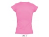 T-SHIRT COM GOLA EM V PARA SENHORA CORES MOON