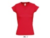 T-SHIRT COM GOLA EM V PARA SENHORA CORES MOON