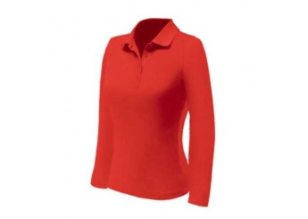 Polo Piqu manga comprida 200gr K7 WOMAN LONG