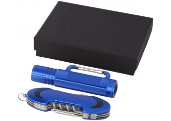 Conjunto de faca e lanterna Ranger