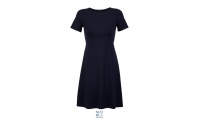 VESTIDO MIDI MANGA CURTA NEOBLU CAMILLE