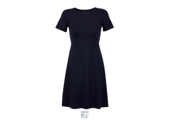 VESTIDO MIDI MANGA CURTA NEOBLU CAMILLE