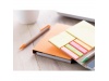 Notebook reciclado pautado 70 paginas + post-it + Esferogrfica