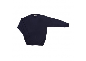 PULLOVER EM MALHA DECOTE REDONDO