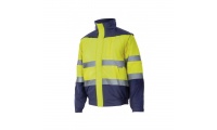 PARKA DE ALTA VISIBILIDADE MANGAS AMOVVEIS 180gr/m2