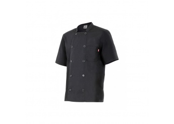 JAQUETA DE COZINHEIRO DE MANGA CURTA 175gr/m2
