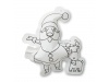 Balo para pintar com Pai Natal + 5 marcadores SANTABALL