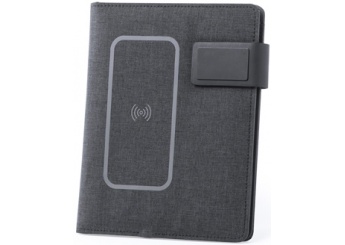 Bloco de Notas Bateria Auxiliar Powerbank 4000 mAh USB Malv