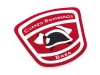 Patches de tecido com borracha injetada