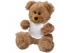 Urso de peluche sentado com t-shirt