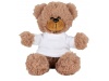 Urso de peluche sentado com t-shirt