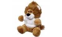 Leo de peluche com t-shirt