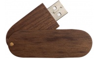 Memria USB rotativa de madeira (1, 2, 4, 8, 16, 32GB)