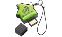 Memoria USB em forma de casa (1, 2, 4, 8, 16, 32GB)