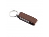 USB articulada com porta chaves e capa de pele (1, 2, 4, 8, 16, 32GB)