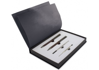 Set Esferogrfica + ROLOS COM DUPLA REPOSIO GENOVA PIERRE CARDIN