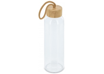 GARRAFA DE VIDRO 500ml TAMPA BAMB