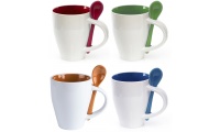 Chavena com colher 350ml Cotes