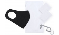 Set Higinico 2 Toalhitas + Mscara + Porta-chaves Anti-Contacto Legrin