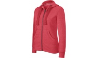 Casaco sweatshirt de senhora com capuz mlange