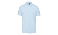 Camisa piloto de homem de manga curt