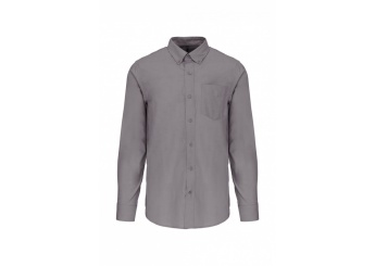 CAMISA MANGA COMPRIDA EM OXFORD DE TRATAMENTO FCIL