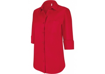 Camisa de senhora manga 3/4 Cores