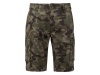 Bermuda multibolsos de homem Camuflado