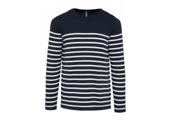 Camisola estilo marinheiro de homem