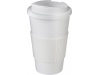 Copo Americano 350ml com pega e tampa  prova de derramamento