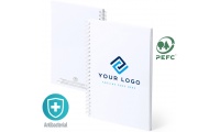CADERNO A5 ANTI-BACTERIANO POLAX