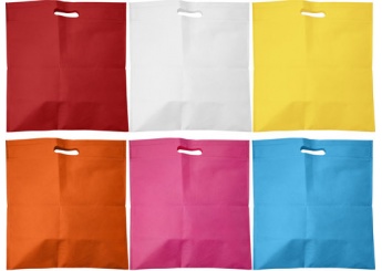 Saco em non-woven