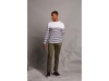 T-shirt Breton de manga comprida 2XL