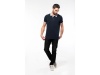 Polo de homem piqu bicolor