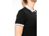 Polo de senhora piqu bicolor